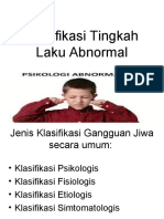 Psikologi Abnormal Pertemuan 3..