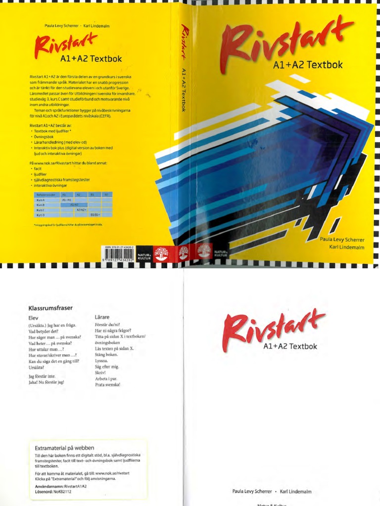 Rivstart A1+A2 Textbok - Manual | PDF