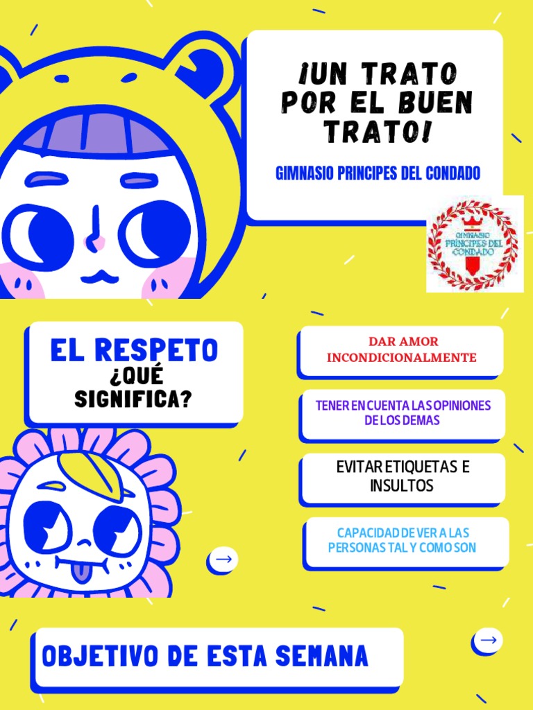 Fomentando el Buen Trato en la Escuela | PDF