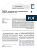 A Multi-Label, Semi-Supervised Classification Approach Applied To