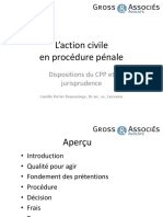 Action Civile Au Penal - Jeune Barreau