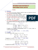 Cours 1 _  Transformations rapides et transformations lentes (Www.AdrarPhysic.Fr)