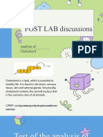 Post Lab (Cholesterol)