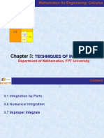 Chapter 3 - Techniquse of Integration
