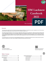 IIM Lucknow Casebook 2022