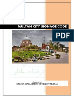 1 City Road Sign Board Design