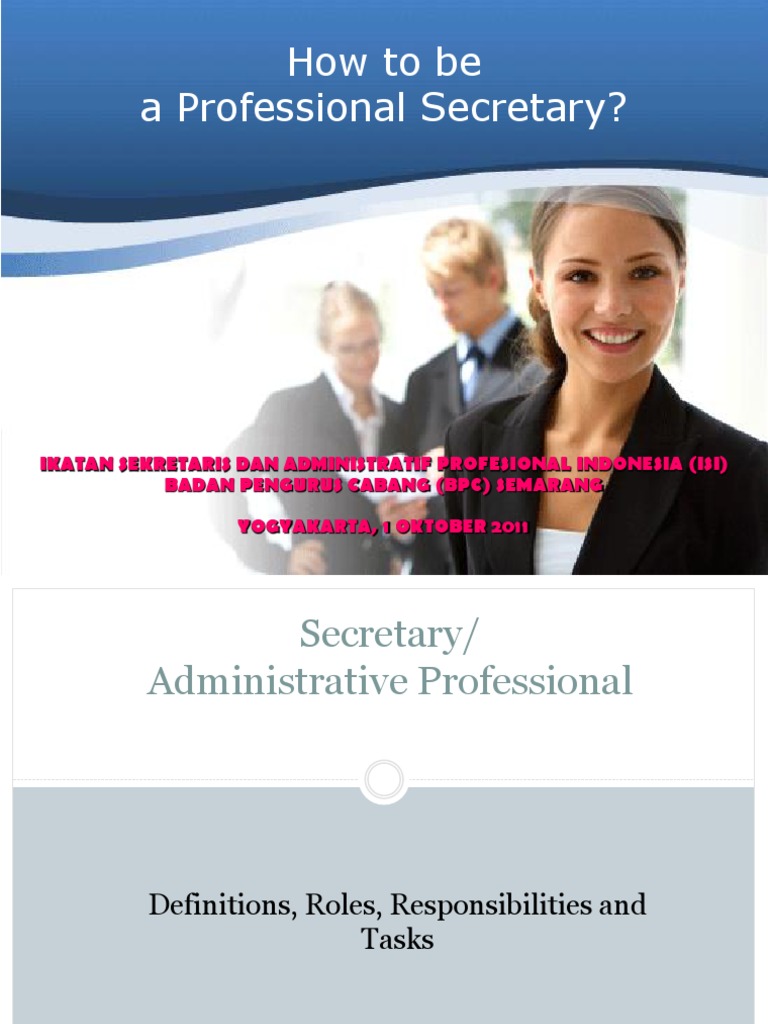 What Skills Do I Need To Be A Secretary