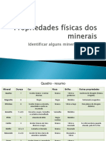 Propriedadesminerais