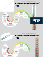 Fabricación de Pulseras - Estilo Otomí