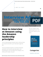 Interview at Amazon