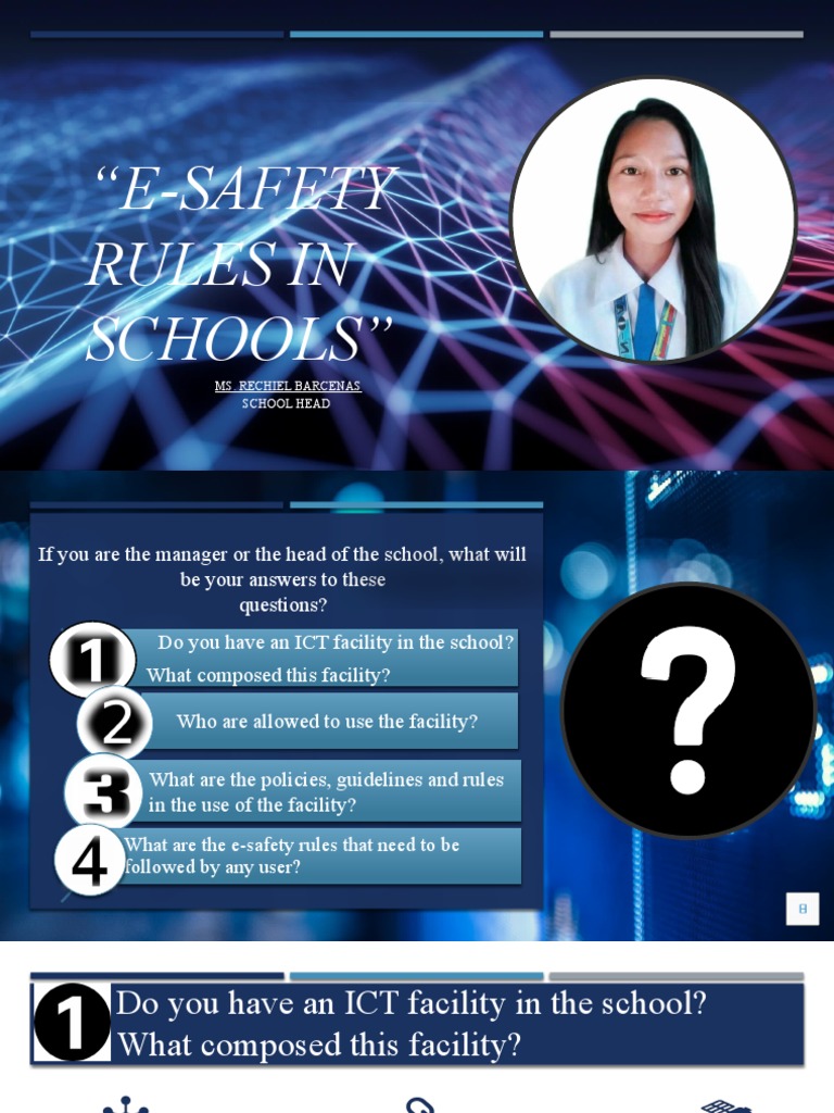 ESafety Rules in Schools PDF