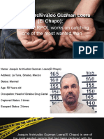 Joaquin Guzman (EL Chapo) - How INTERPOL Works On Catching One of The Most Wanted Man