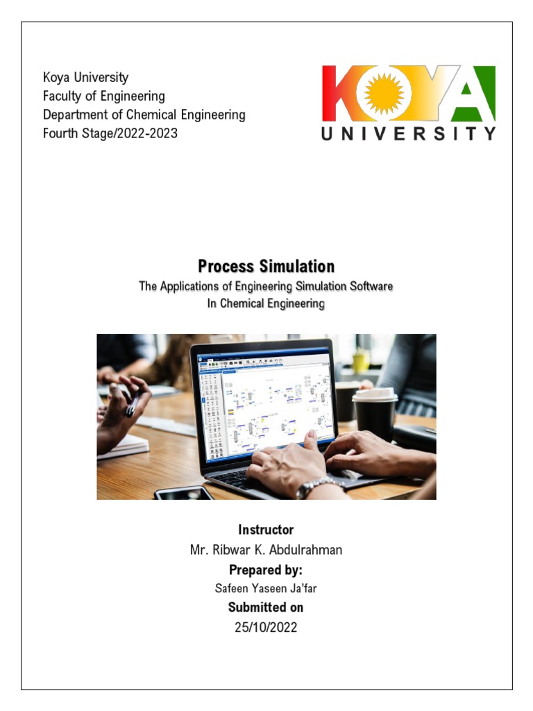 Assignment 1 - Application of Simulation Software | PDF | Simulation ...