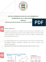 Identidades Trigonométricas, Recíprocas y Pitagóricas