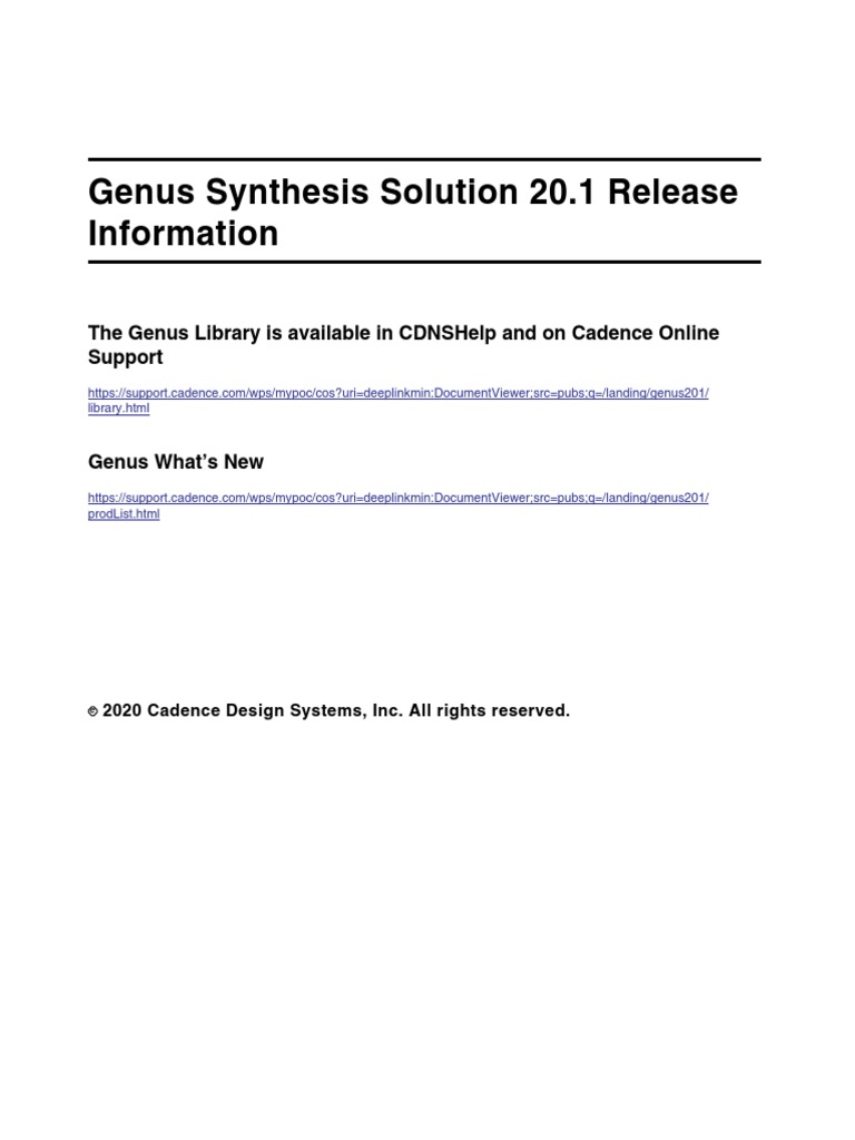 Release Info | PDF