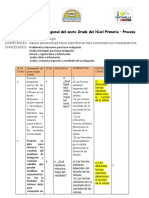 Matriz Ciencia y Tecnologia 6to Grado-Primaria.