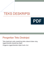 PPT TEKS DESKRIPSI