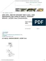 (865 VHP) - Motor Grader Tier 3 (Na) - Asn N8AF04429 (7/05-12/08) (07-04 (01) ) - PARKING BRAKE - LEVER Case Constructuion
