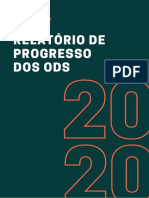 Verde Escuro e Laranja Quadrante Fonte Grande Governo Relatório de Progresso Dos ODS