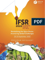 Program Infosheet IFSR 2022