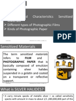 WEEK 4 TOPIC (Photographic Films and Papers)