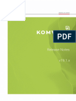 KOMVOS v19.1.0 Release Notes