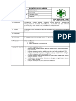 Sop Identifikasi Pasien