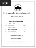 Java Programing Microproject