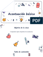 Acentuación Básica