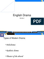 English Drama: Meeting 3