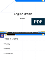 English Drama: Meeting 5