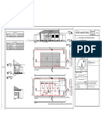 Projeto arquitetônico com tabela de portas e detalhes de telhado e cobertura