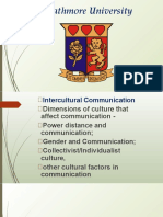 LSN 3 Intercultural Communication
