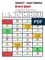 Present Perfect Vs Past Simple Board Game Boardgames Conversation Topics Dialogs Games Gramm 121243