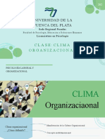 Clima Organizacional