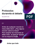 Protocolos Durannte El Debate