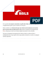 Ruby On Rails - Tutoriales en PDF