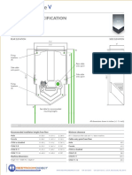 Technical Specification Hand Dryer Dimensions