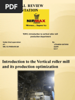 Introduction To Vertical Roller Mill