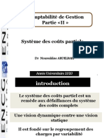 Système Des Coûts Partiels CHAP1