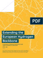 European Hydrogen Backbone - April 2021
