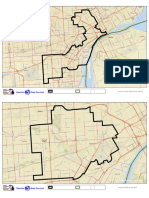 Michigan State Senate District Map