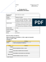 Evaluacion Diversificada Matematicas 5to