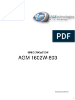 Agm 1602W-803
