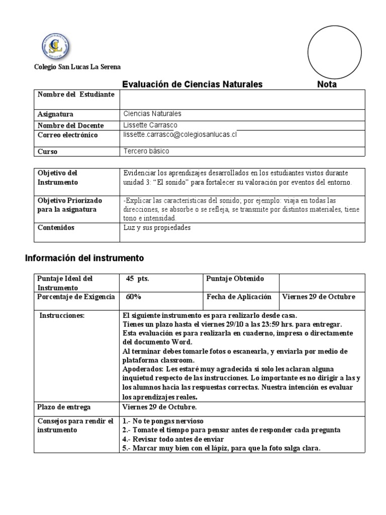 evaluación visual data 3