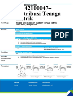 TB1 - Distribusi Tenaga Listrik - Rahman Hanggara