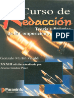 Curso de Redacción - Gonzalo Martín Vivaldi