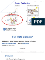 MEEN 616 - Devices - Flat Plate Collector - Moza Alteneiji - 100053503