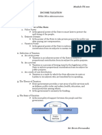 Taxation Module 1