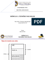 (MS1) Módulo 1 - Tensões em Uma Massa de Solo